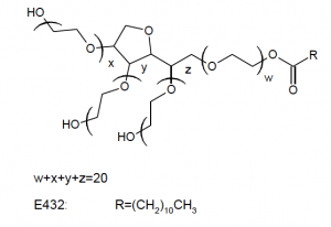Polysorbate 20 chemical structure